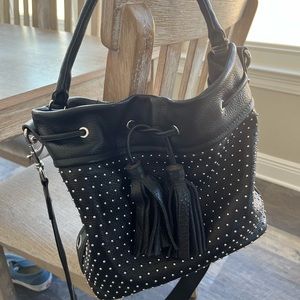 Black Aimee Kestenburg bucket bag OBO